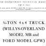 Willy Jeep MB GPW Manual