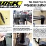 Rock Equipment Tie Rod Flip Kit Instructions